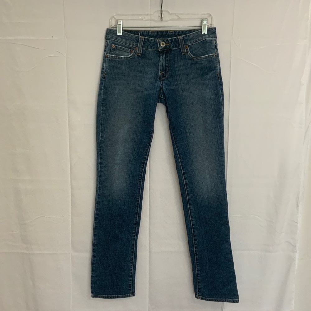 Vintage Lucky Brand Dungarees LOLA STRAIGHT CRANE Regular Women 27 Cotton Blend